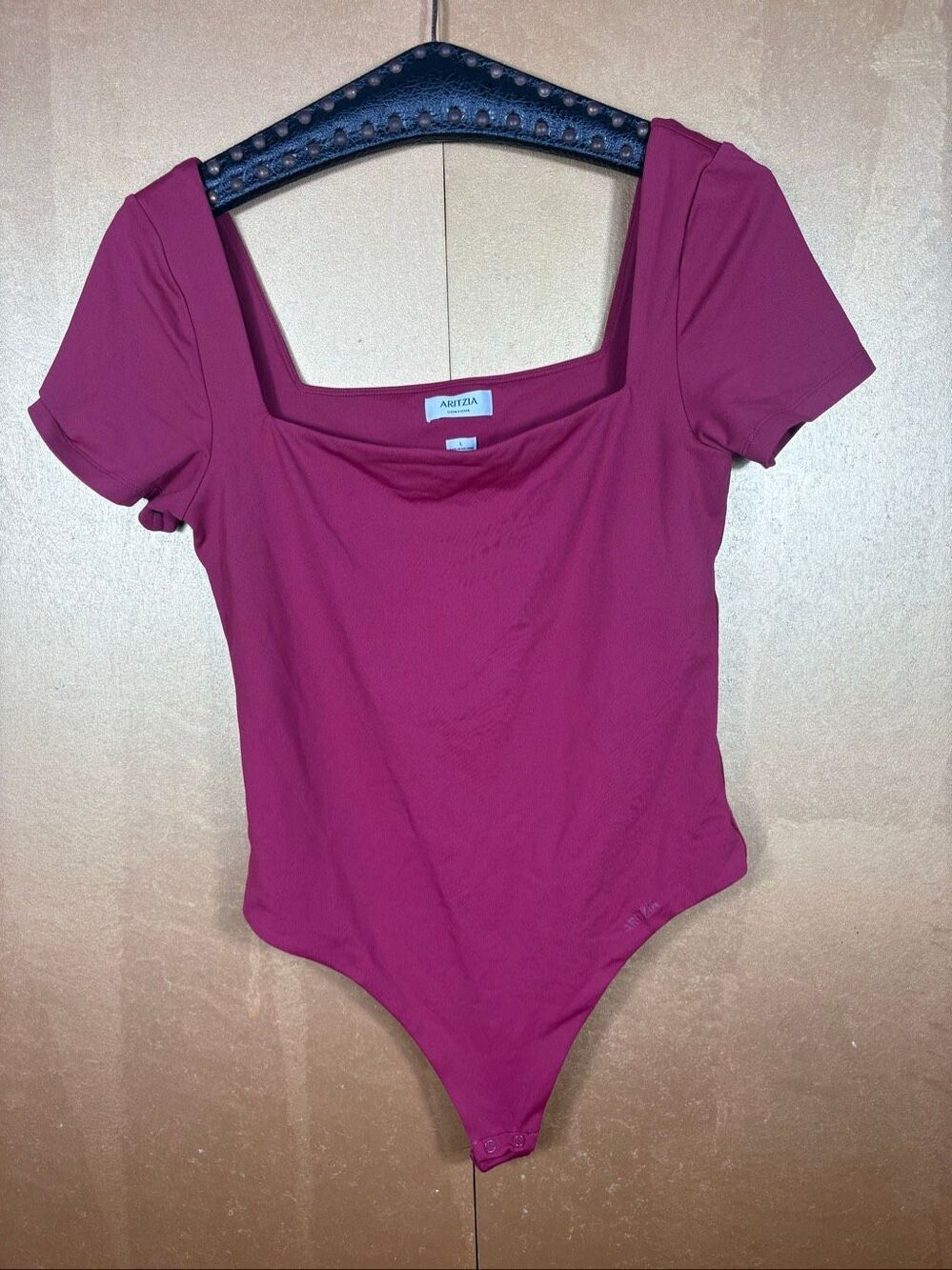 Babaton Aritzia Pink Bodysuit size L